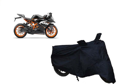 64 OFF on SMART Two Wheeler Cover for KTM RC 200 Black on
