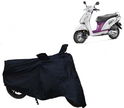 

Smart Two Wheeler Cover for Honda(Aviator, Black)