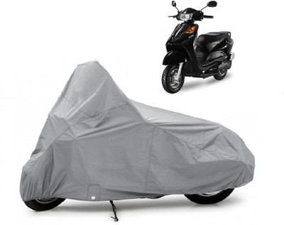 

Kaaz Two Wheeler Cover for Universal For Bike(Yo EXL, Silver)