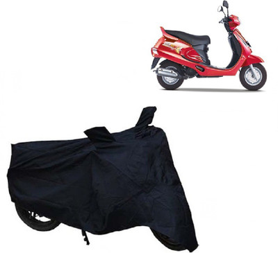 

AUTO AGE Two Wheeler Cover for Mahindra(Duro, Black)