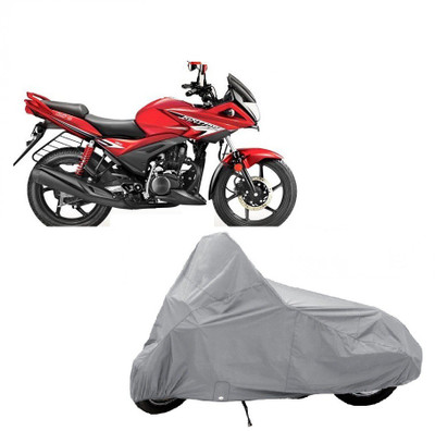 

Kaaz Two Wheeler Cover for Hero(Ignitor, Silver)