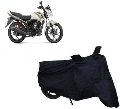 Autocraft Two Wheeler Cover for Mahindra(Centuro, Black)