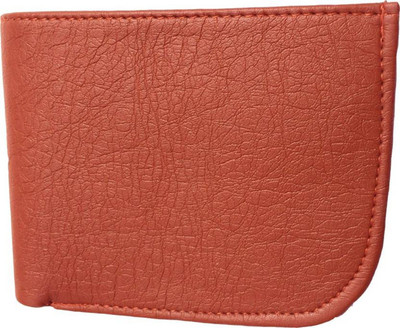 

OODI Men Tan Genuine Leather Wallet(10 Card Slots)