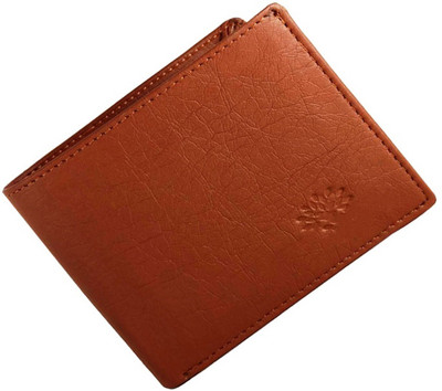 

Wenzest Boys Tan Artificial Leather Wallet(10 Card Slots)