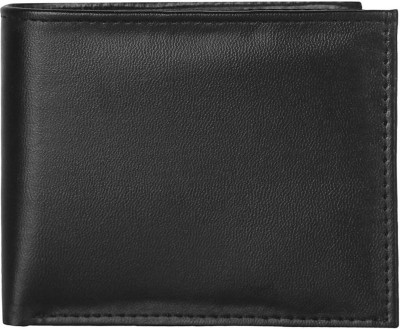 

OODI Men Black Genuine Leather Wallet(10 Card Slots)