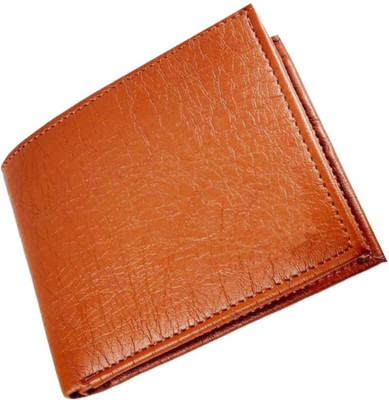 

Wenzest Men Tan Artificial Leather Wallet(10 Card Slots)