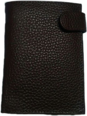 

Kids Mandi Men Brown Genuine Leather Wallet(7 Card Slots)