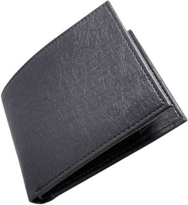 

Wenzest Men Black Artificial Leather Wallet(10 Card Slots)
