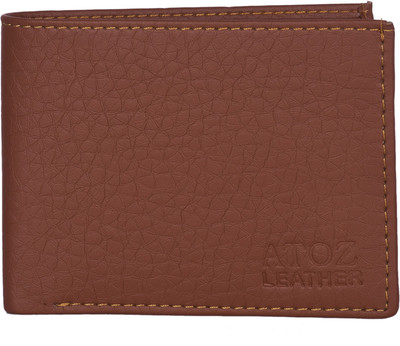 

pocket bazar Men Tan Artificial Leather Wallet(3 Card Slots)