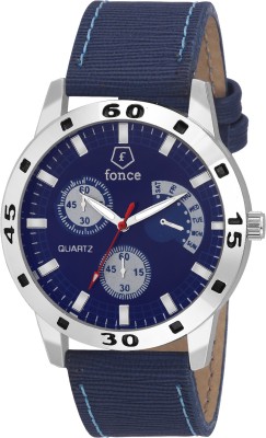 fonce Blue dial analog Watch  - For Boys   Watches  (Fonce)