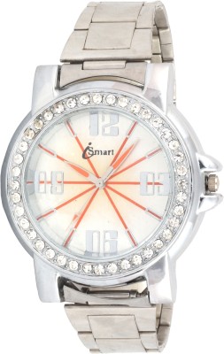 Ismart Diamond Studded Sliver Analogous Sexy Look Men And Women is5 Watch Watch  - For Men & Women   Watches  (Ismart)