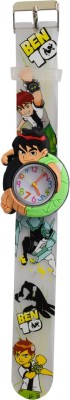 VITREND Ben 10 Dial And Transparent Strap New Generation Fashion Watch  - For Boys & Girls   Watches  (Vitrend)