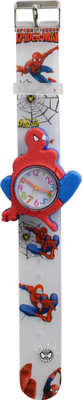 

VITREND Spider man Dial And Transparent Strap New Generation Fashion Watch - For Boys & Girls