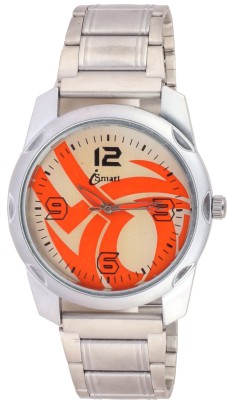 Ismart Analogous Orange Print Collection Best Men is8 Watch Watch  - For Men   Watches  (Ismart)