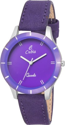 cubia cb-1229 Exclusive Analog Purple Watch Watch  - For Women   Watches  (Cubia)