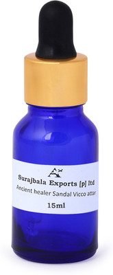 

Ancient Healer 100% Natural Sandal Vicco attar 15 ML Herbal Attar(Floral)
