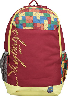 

Skybags CAMEO 27 L Backpack(Multicolor), Red
