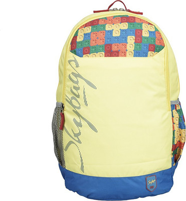 

Skybags CAMEO 27 L Backpack(Multicolor), Yellow