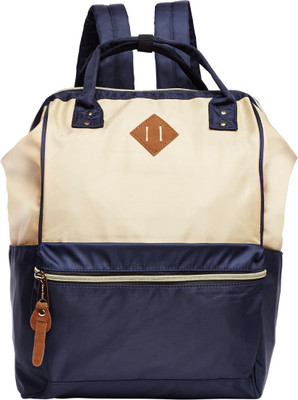 

Diana Korr DK137BBLU 10 L Laptop Backpack(Blue, Beige)