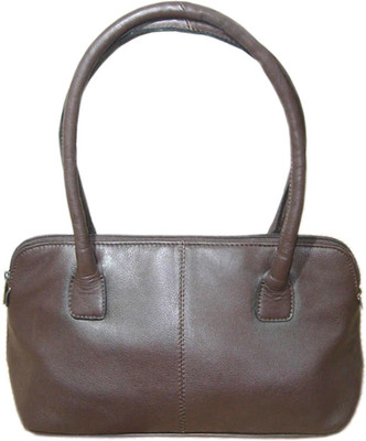 

C & A LEATHER 4105 Brown Plush Bag(Grey, 2 L)