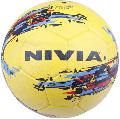

Nivia Storm Football - Size: 5(Pack of 1, Multicolor), Yellow