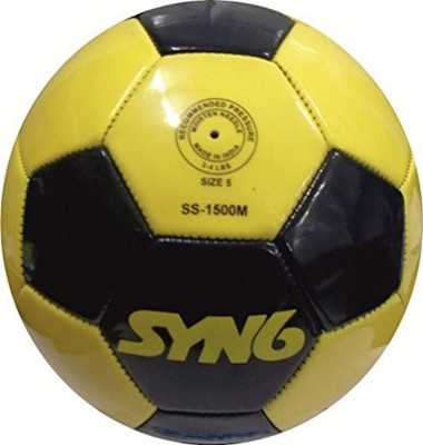 

SYN6 Yellow Football SS1500M-size  Football - Size: (Pack of 1, Multicolor