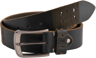 

Baluchi Men Casual Black Genuine Leather Belt