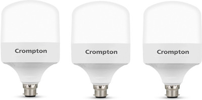 

Crompton 40 W Standard B22 LED Bulb(White, Pack of 3)