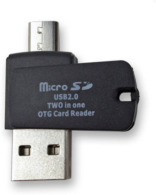 

Microsd 2.0 CARD READER + OTG Card Reader(Multicolor)