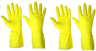 yes plus Sl Tyagi Wet and Dry Glove Set(Medium Pack of 2)