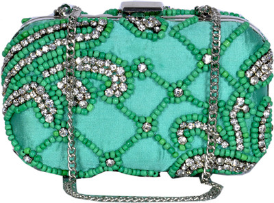

duchess Party Green Clutch