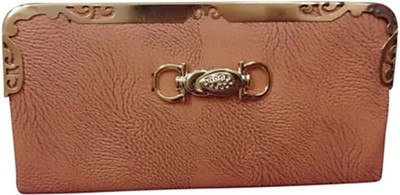 

Haryana Craft Casual Orange Clutch