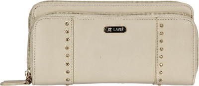 

Lavie Women White Artificial Leather Wallet(6 Card Slots)