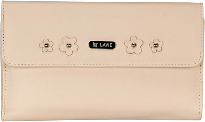 

Lavie Women Casual Pink Artificial Leather Wallet(10 Card Slots)