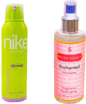 

Nike CASUAL WOMEN with SHEER SECRET ENCHANTED WOMEN(Set of 2)