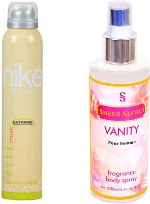 

Nike URBAN WOMEN with SHEER SECRET VANITY WOMEN(Set of 2)