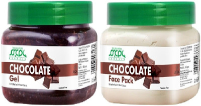 

SSCPL Herbals Chocolate Gel & Face Pack (450 gms each)(Set of 2)
