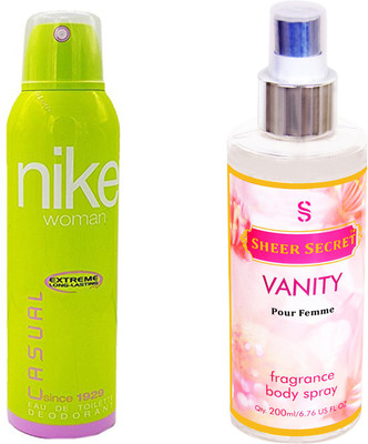 

Nike CASUAL WOMEN with SHEER SECRET VANITY WOMEN(Set of 2)