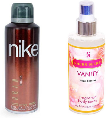 

Nike URBAN MEN with SHEER SECRET VANITY WOMEN(Set of 2)