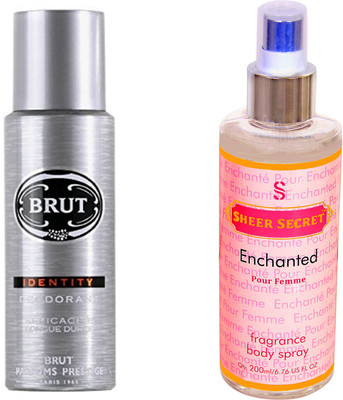 

Brut IDENTITY with SHEER SECRET ENCHANTED WOMEN(Set of 2)