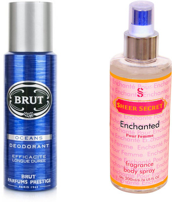 

Brut OCEAN with SHEER SECRET ENCHANTED WOMEN(Set of 2)