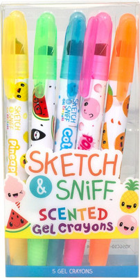 

hamster london 2017 5 mm spring scented gel crayons(Set of 5, Multicolor)