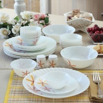 

Laopala autumn flower Dinner Set(Opalware)
