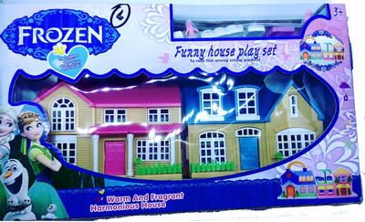 

Debina Store Doll House play set(Multicolor)