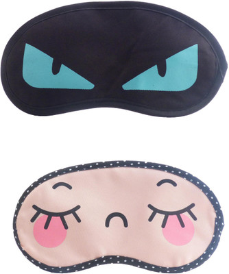 

Jenna BlueEye-CloseEyeCartoon Travel Sleeping Eye Cover Blindfold (Pack of 2)(2 g)