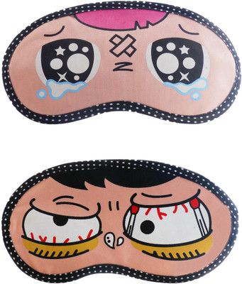 

Jenna P_Inju-SleepyCartoon Travel Sleeping Eye Cover Blindfold (Pack of 2)(2 g)