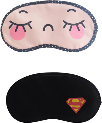 

Jenna CloseEye-Y_SupermanCartoon Travel Sleeping Eye Cover Blindfold (Pack of 2)(2 g)