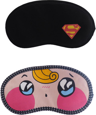 

Jenna Y_Superman-YellowHairSurpriseCartoon Travel Sleeping Eye Cover Blindfold (Pack of 2)(2 g)