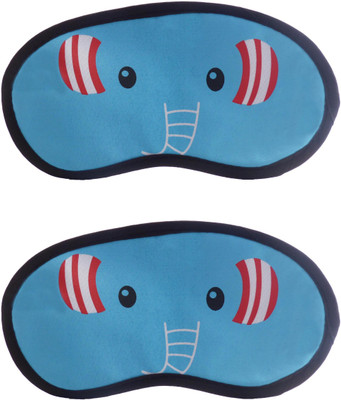 

Jenna Elephant-ElephantCartoon Travel Sleeping Eye Cover Blindfold (Pack of 2)(2 g)
