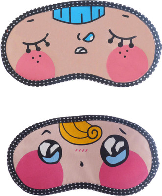 

Jenna Napping-YellowHairSurpriseCartoon Travel Sleeping Eye Cover Blindfold (Pack of 2)(2 g)